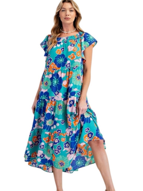 easel Dresses & Skirts - 329:  EASEL NWT DRESS SEAFOAM (H3)
